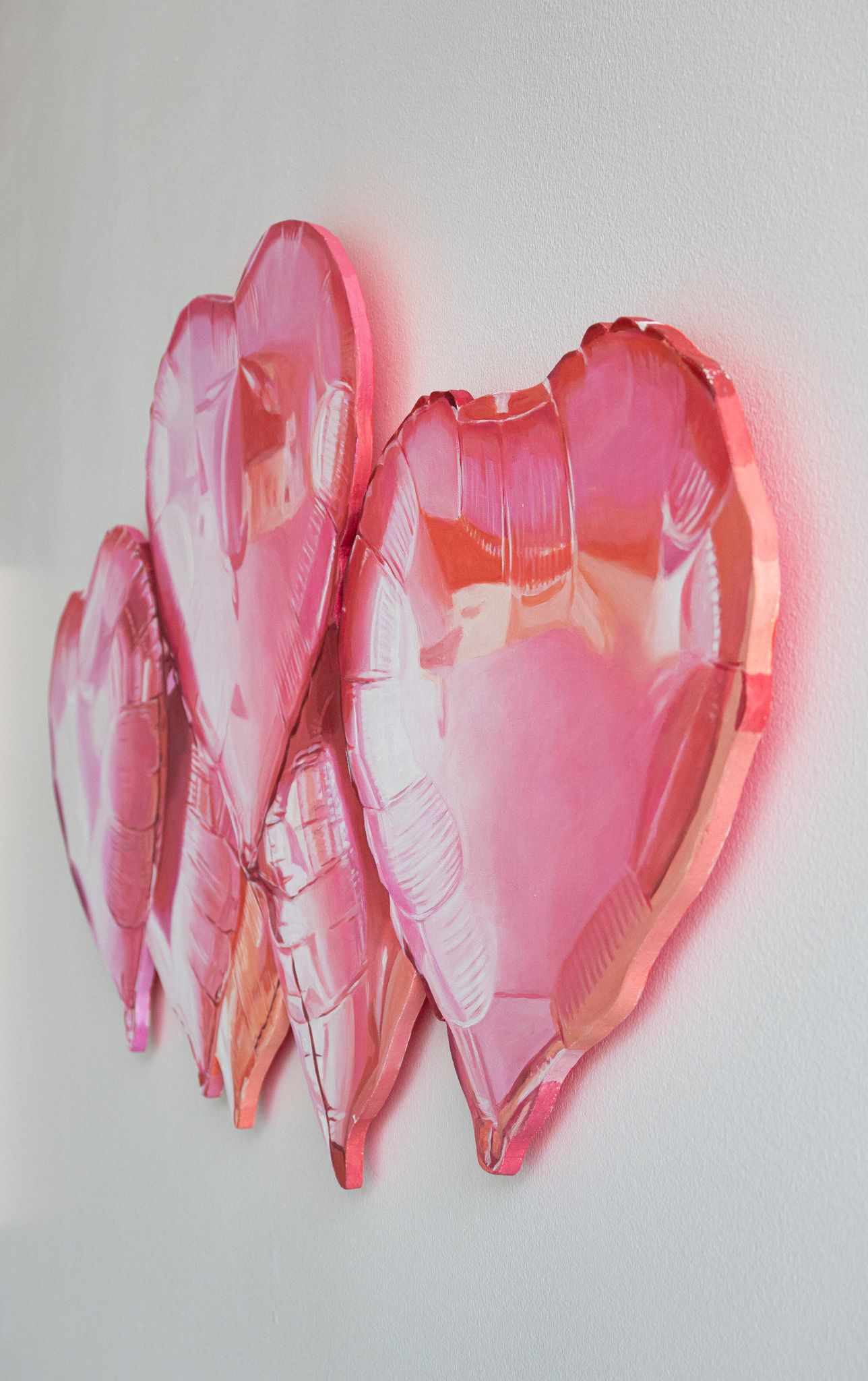 Pink Hearts Balloon