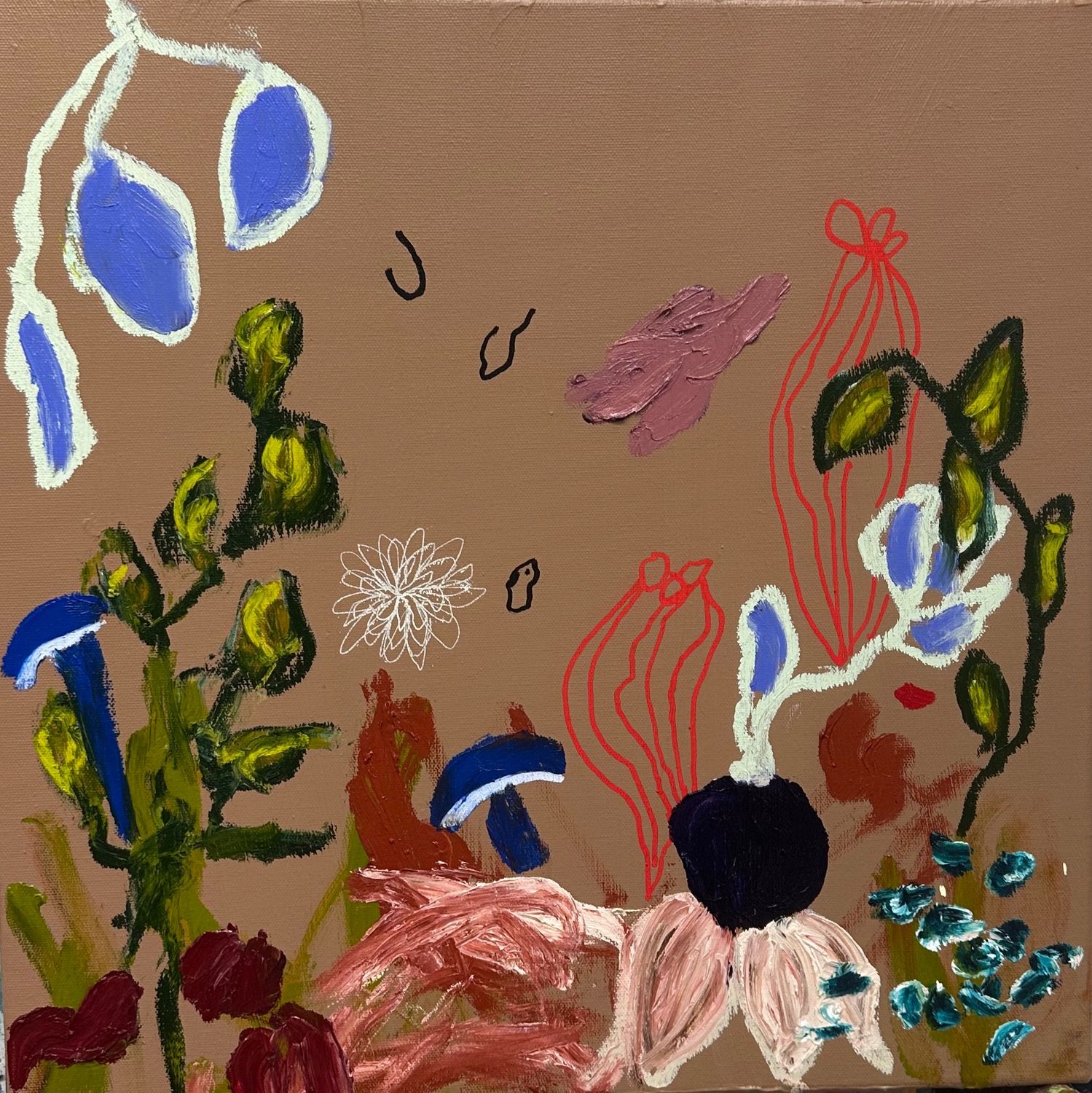 Moss and Mushrooms, Hoping for Coral