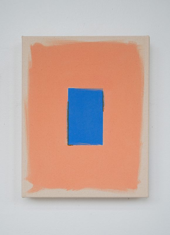 Cornflower/Peach With Tobacco Line