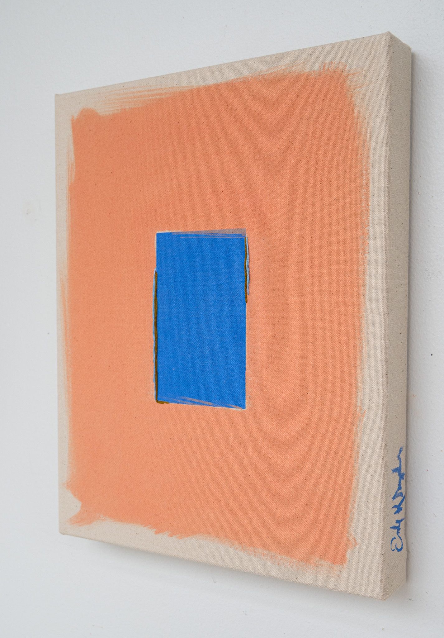 Cornflower/Peach With Tobacco Line