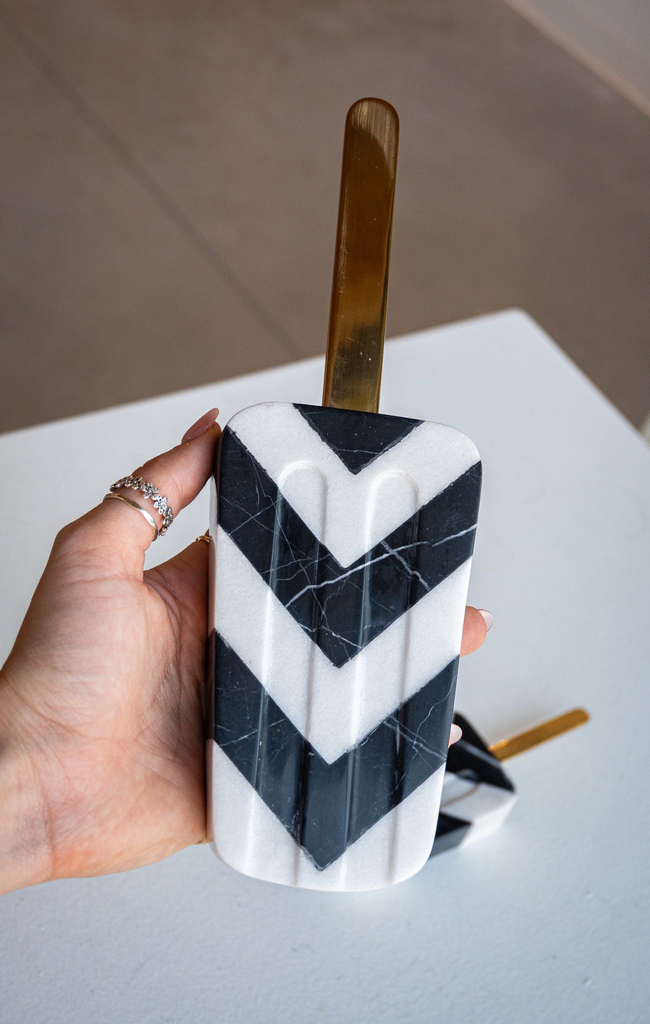 10 inch Chevron Pop 6 Stripe