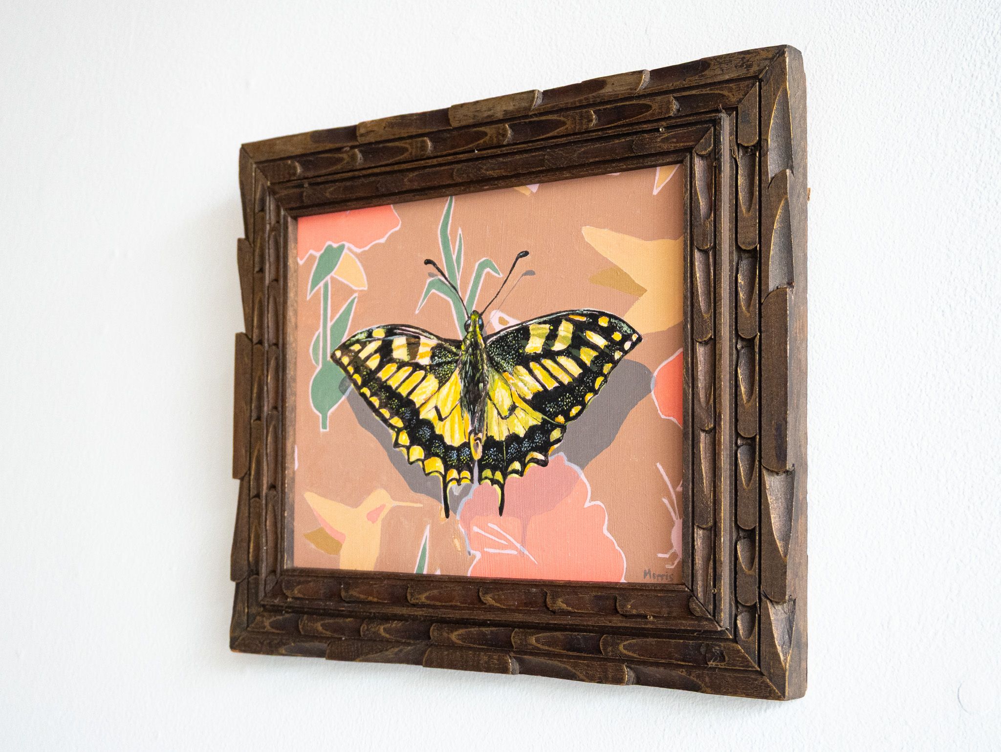 Swallowtail and Hummingbirds