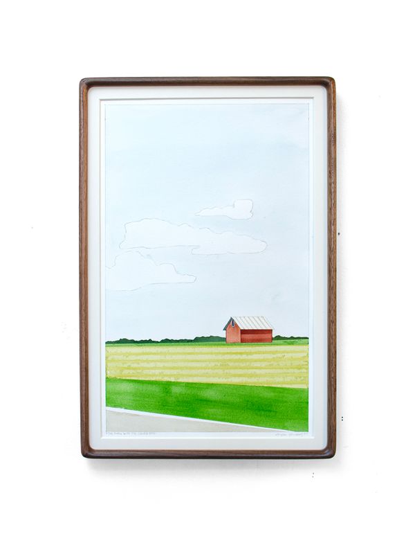 The Barn With The Striped Roof