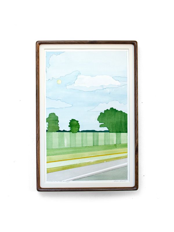 The Road By The Three Oak Trees