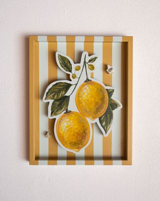 Lemons on Robin’s Egg & Golden Clay