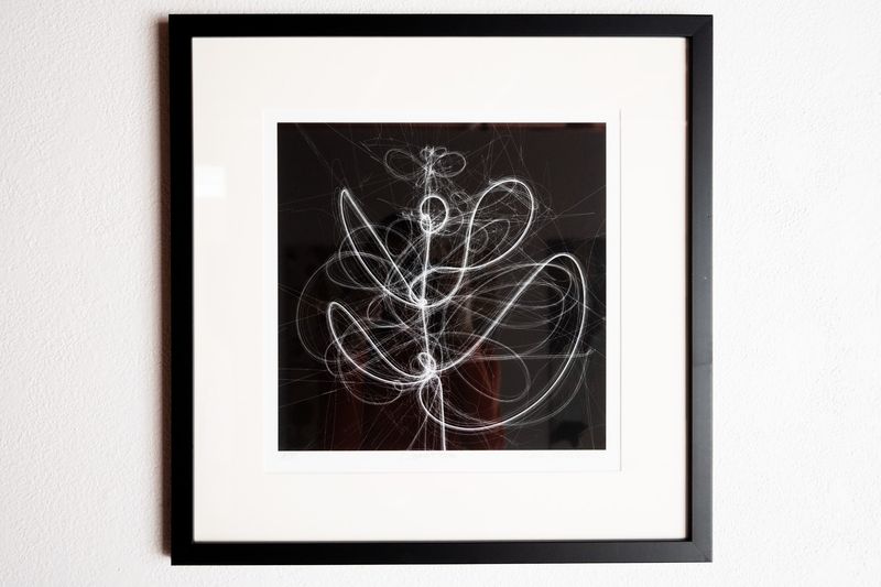 Looped Flower - Black