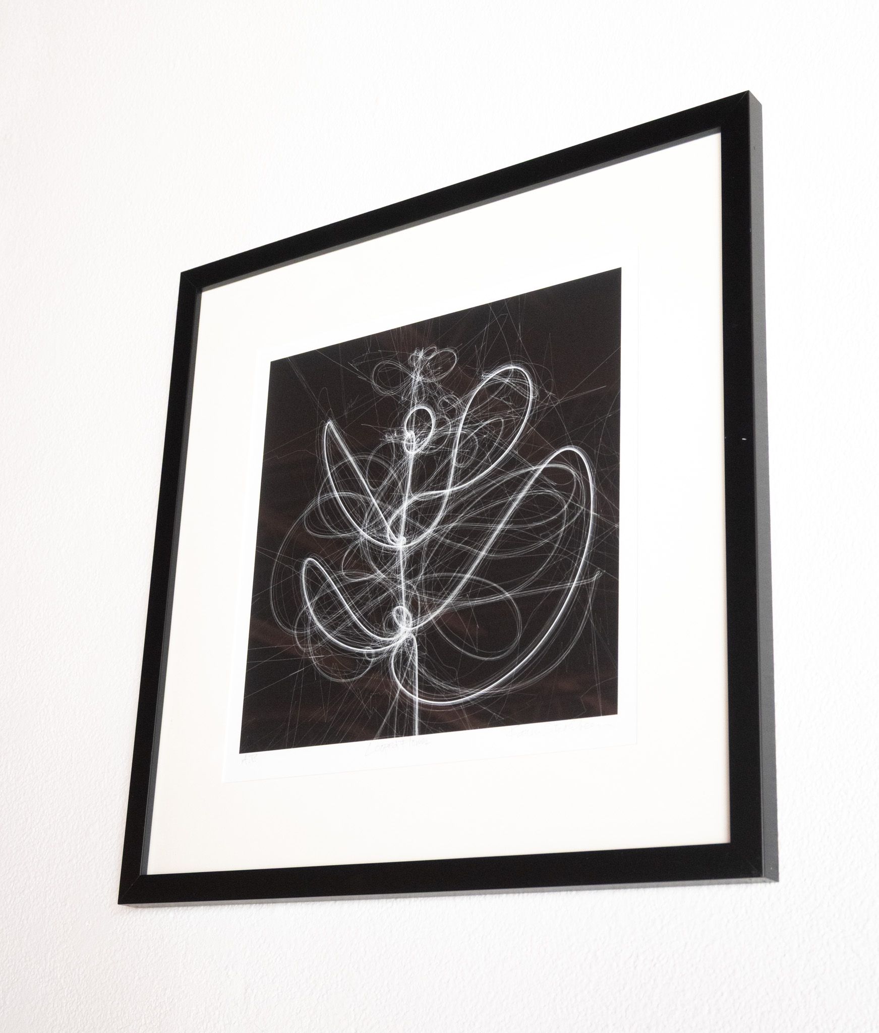 Looped Flower - Black