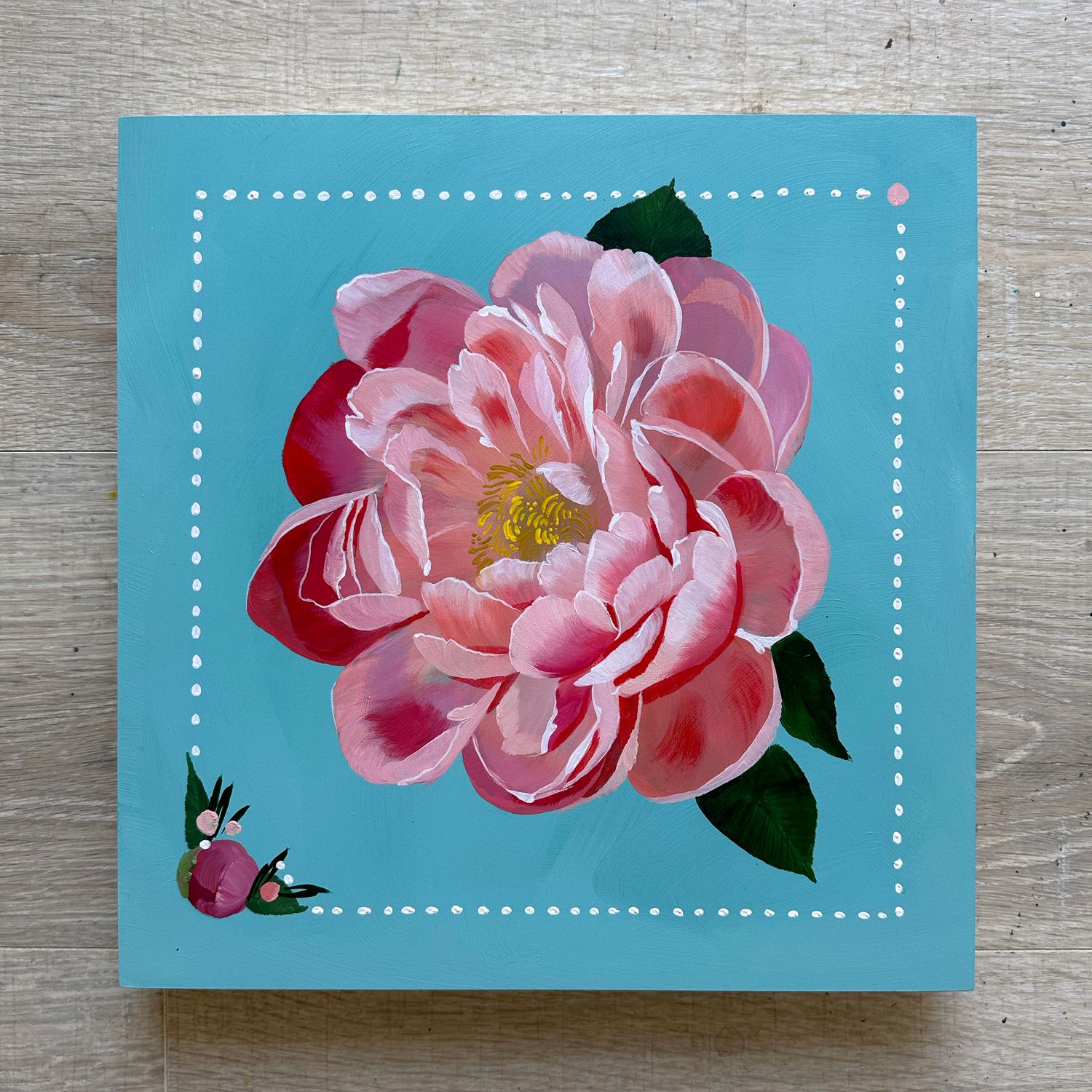 Little Blue Coral Peony