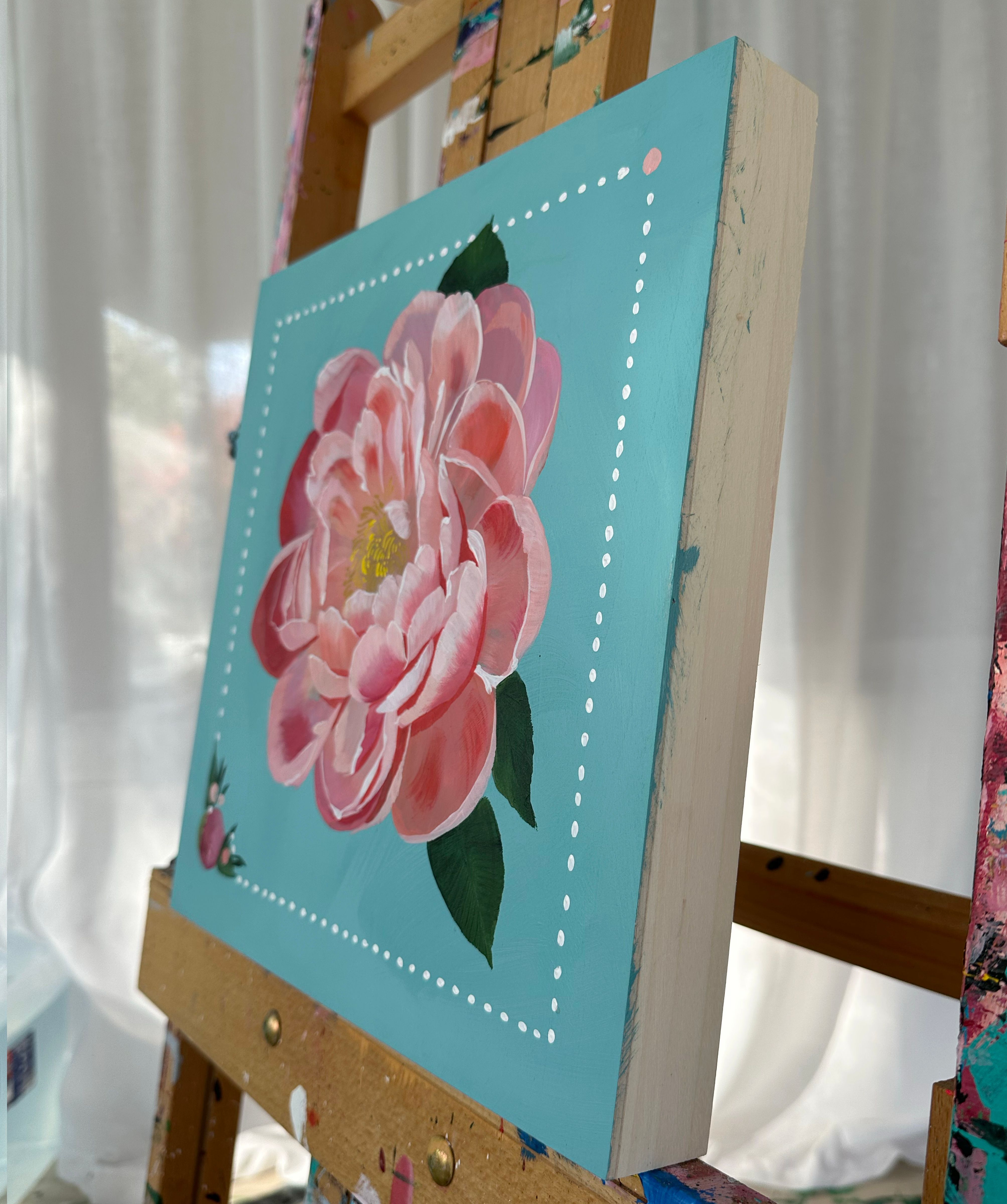 Little Blue Coral Peony