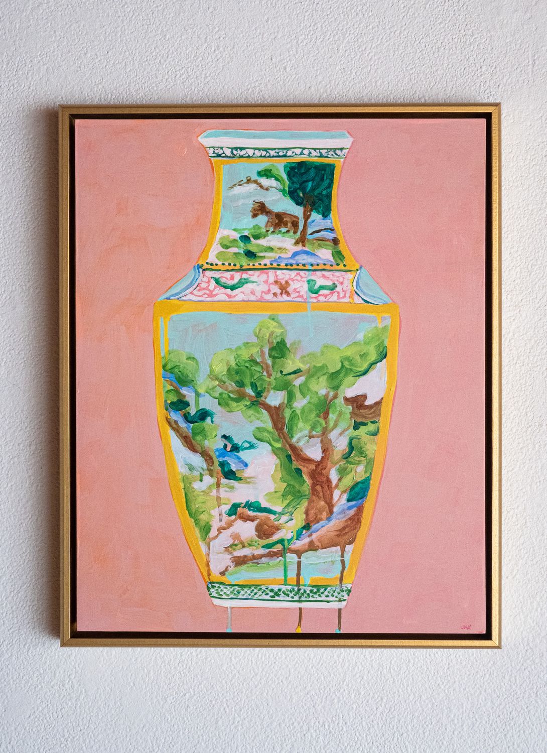 Pastoral Landscape Vase Pastoral Landscape Vase