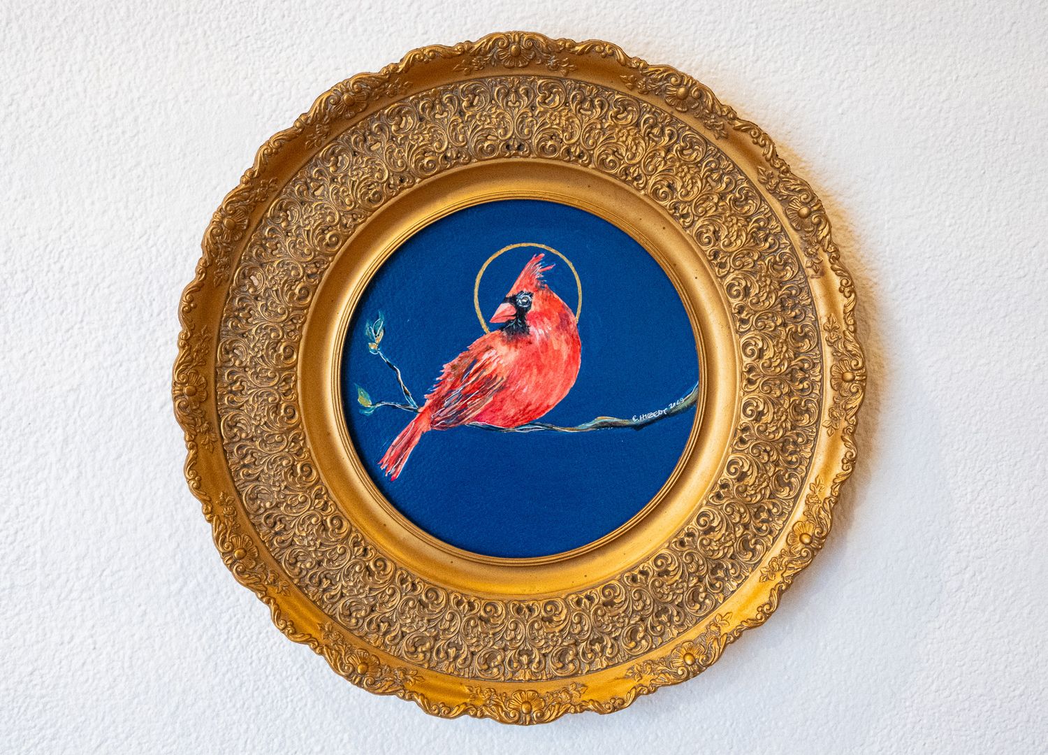 Cardinal on Navy Cardinal on Navy