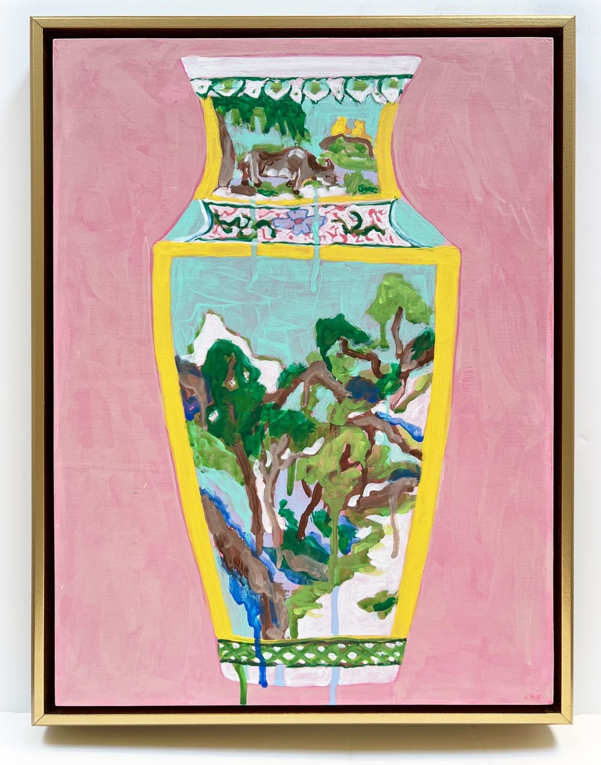 Pastoral Landscape Vase 2