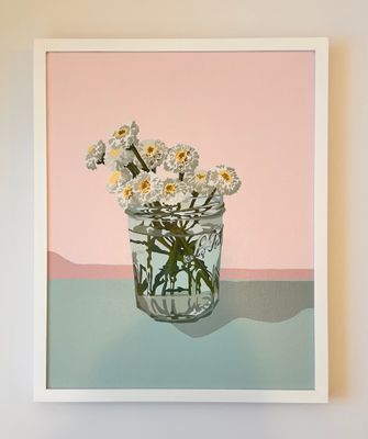 Buttoned (Button flowers)