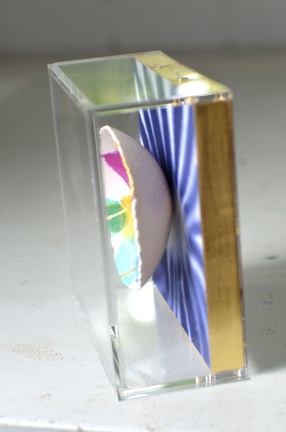 Kintsugi Eggshells Chromatic Indigo 2