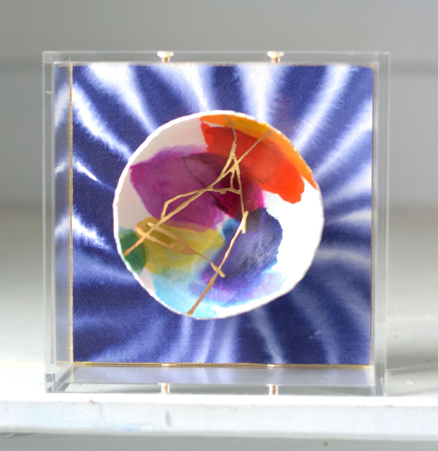 Kintsugi Eggshells Chromatic Indigo 2