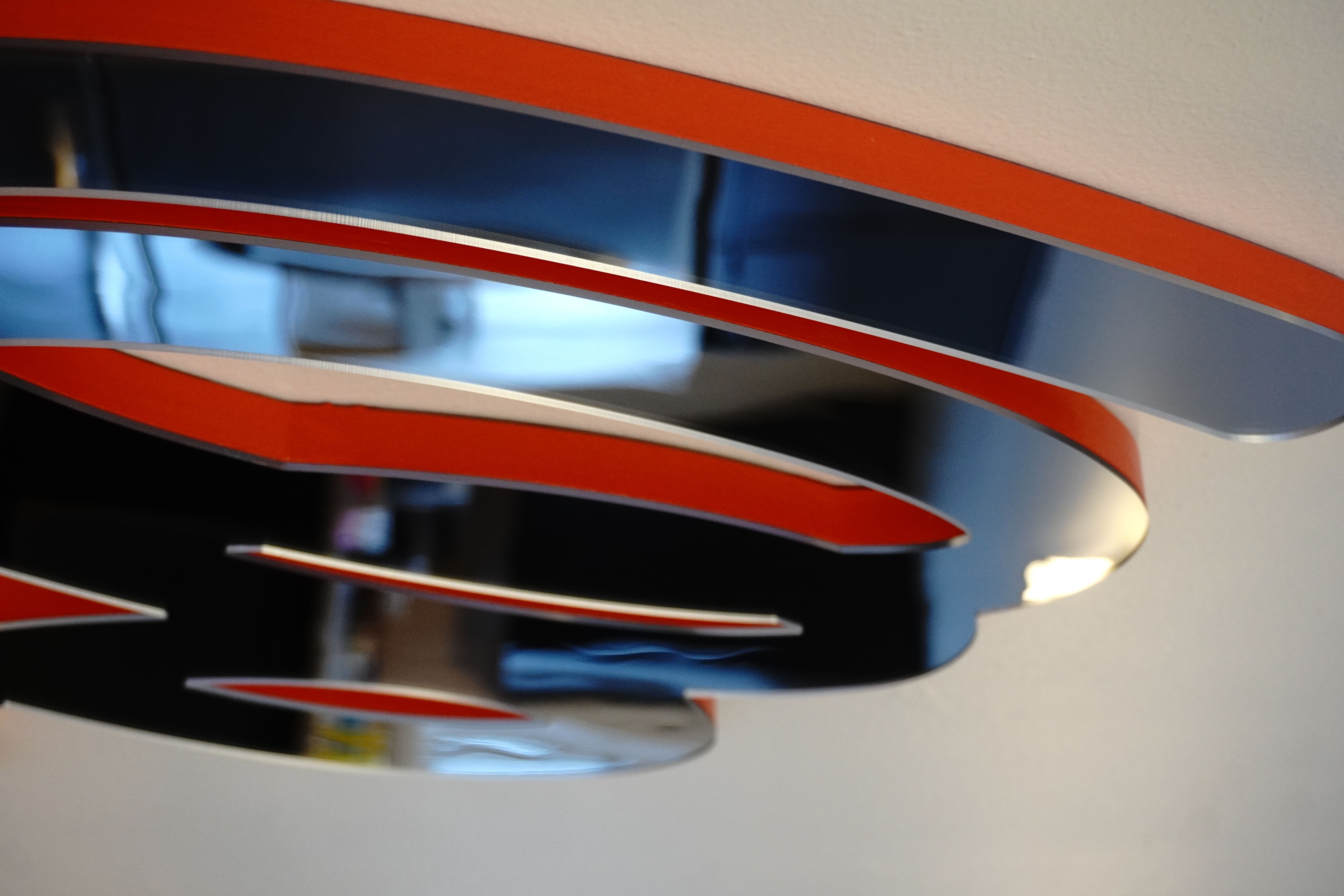 Gold with Orange border