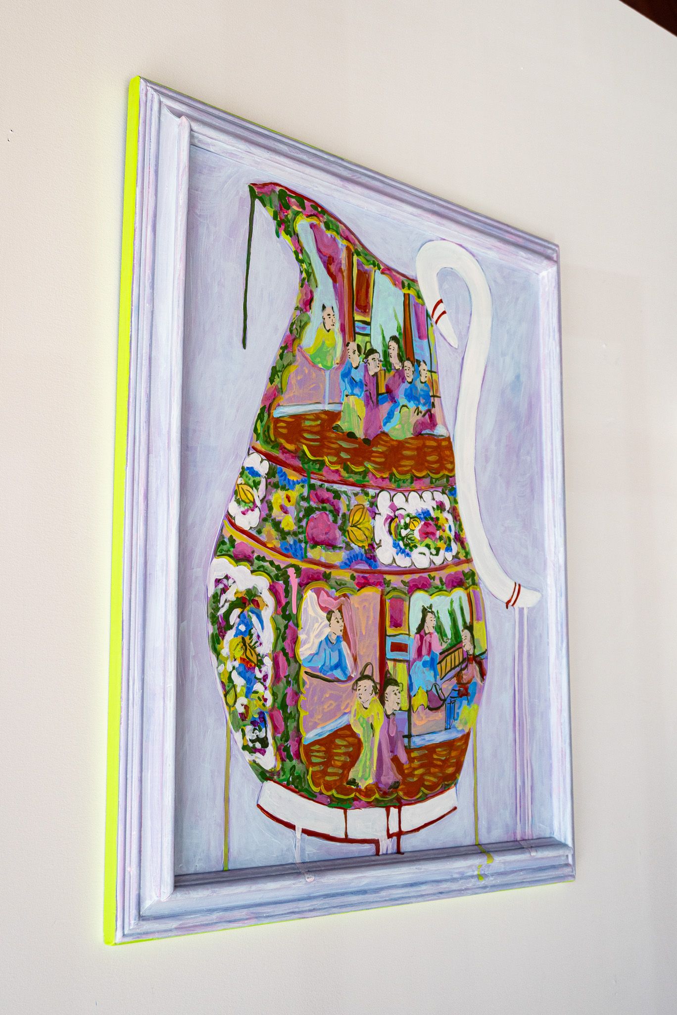 Rose Medallian Pitcher