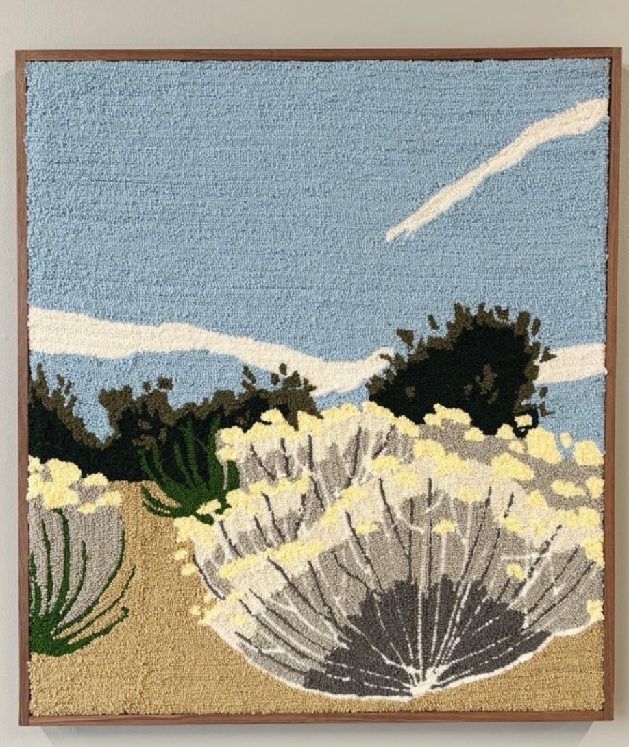 Sage Brush On the Side of The Road