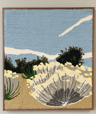 Sage Brush On the Side of The Road