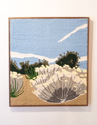 Sage Brush On the Side of The Road