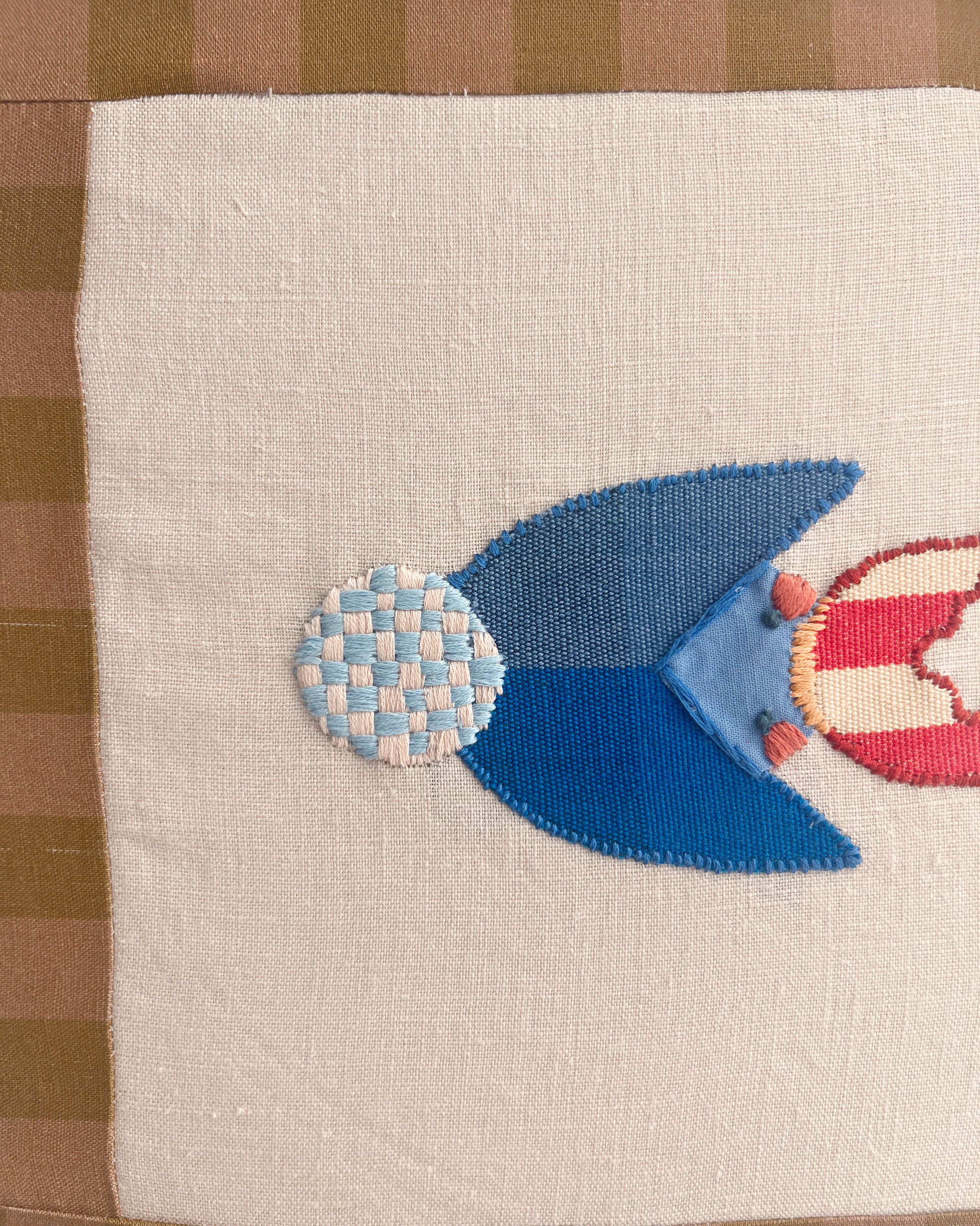 Embroidered Birdie no. 5