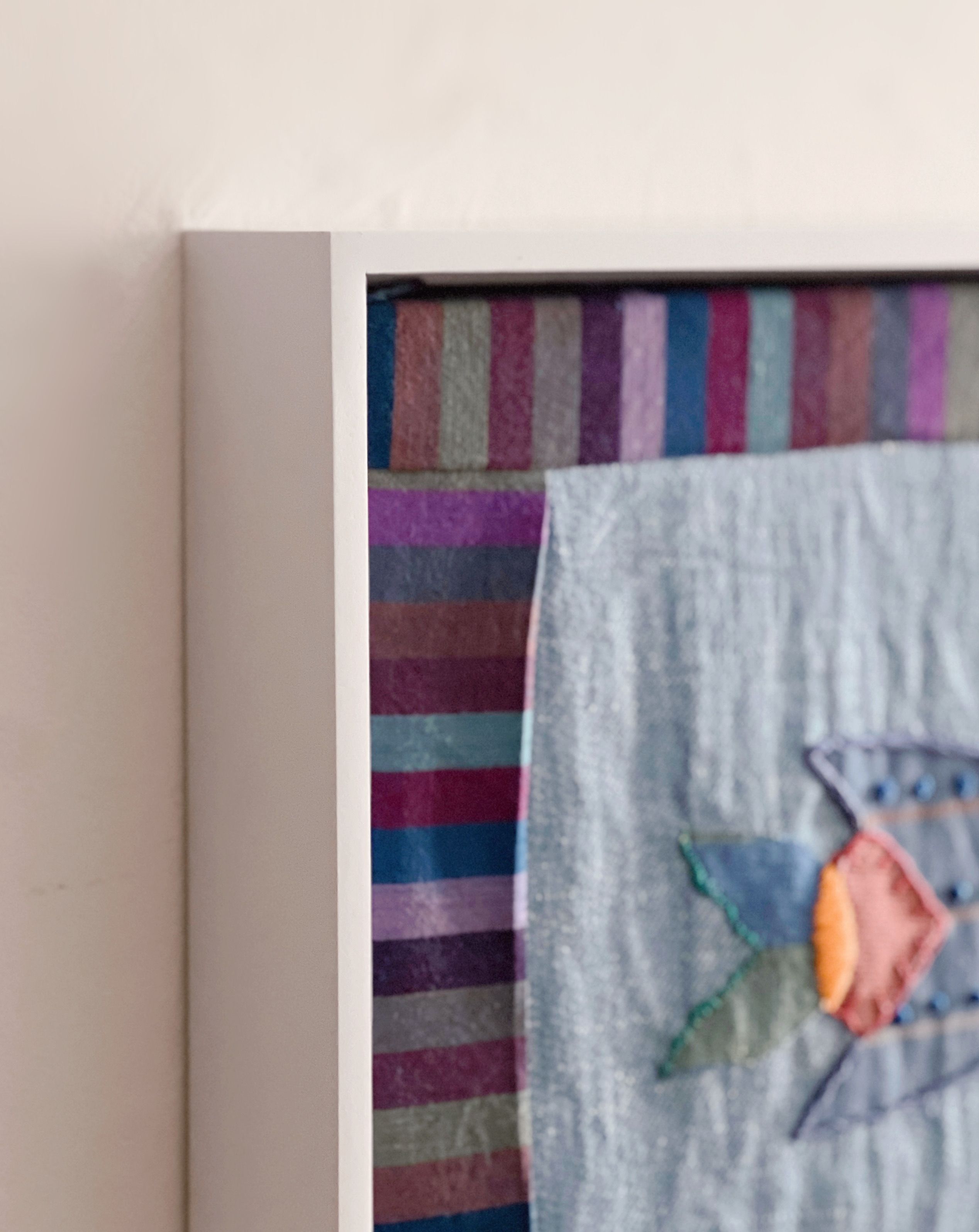 Embroidered Birdie no. 7