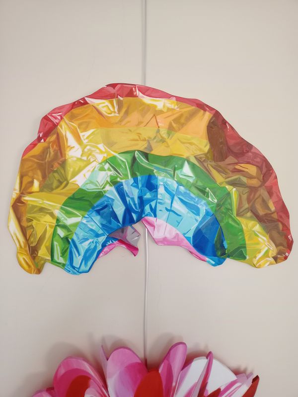 Deflated Rainbow
