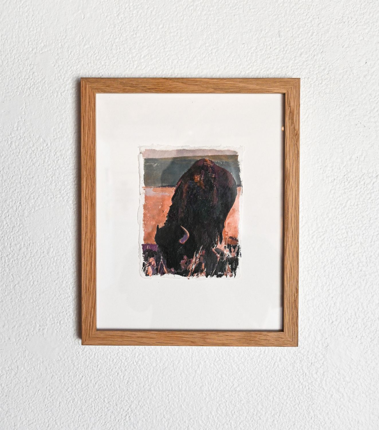 Lone Bison