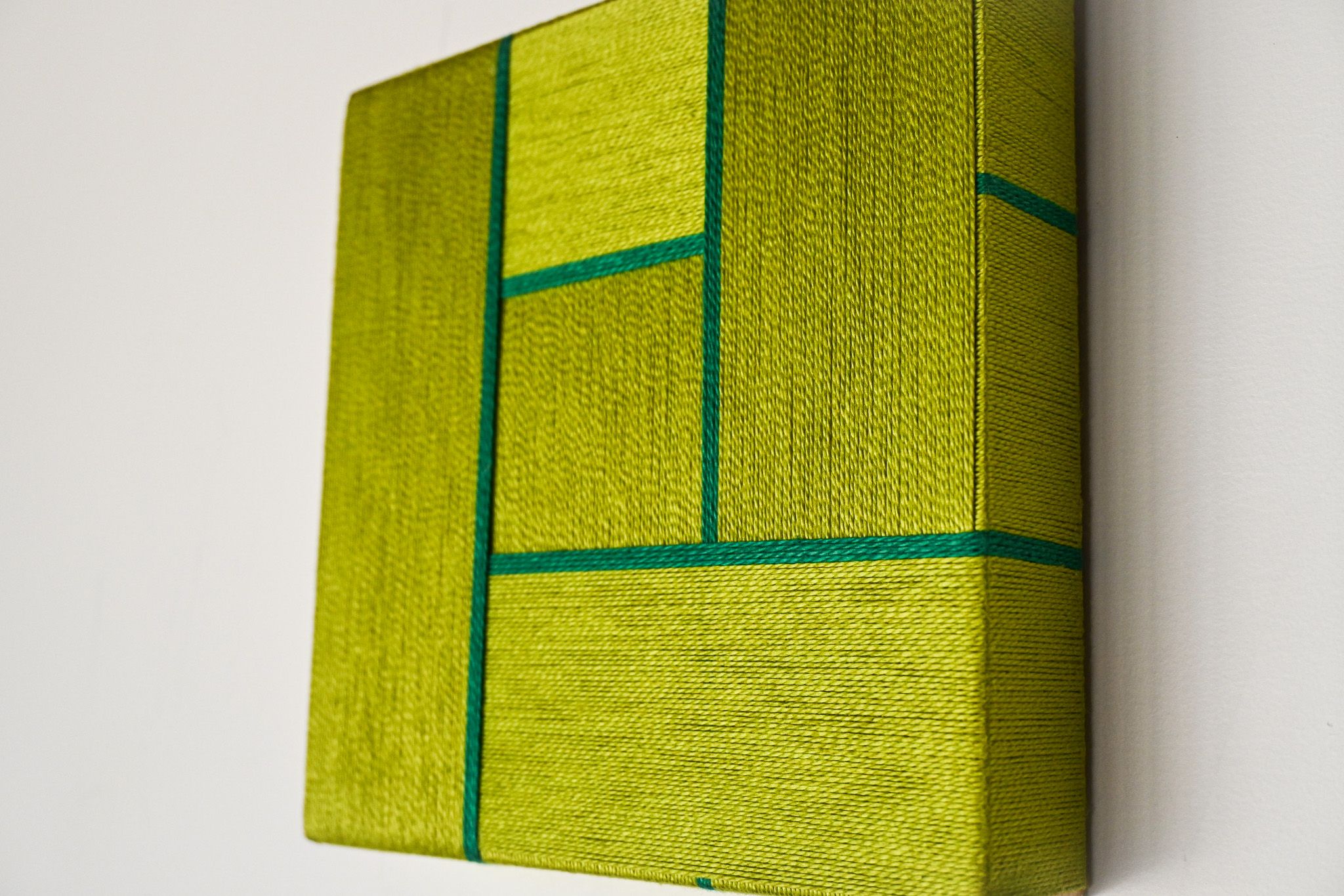 Log Cabin Lines Pistachio