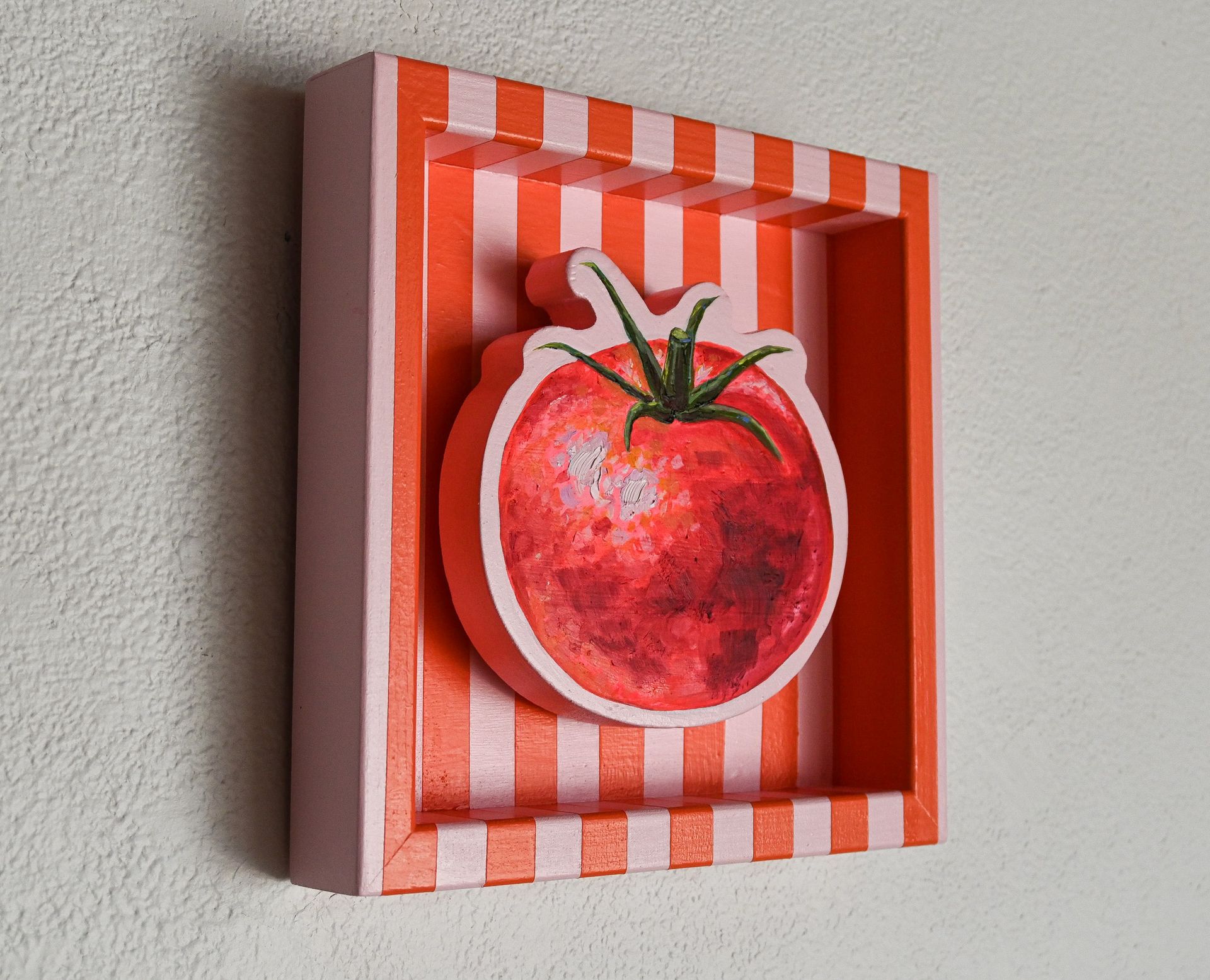 Tomato on Pink & Vermillion