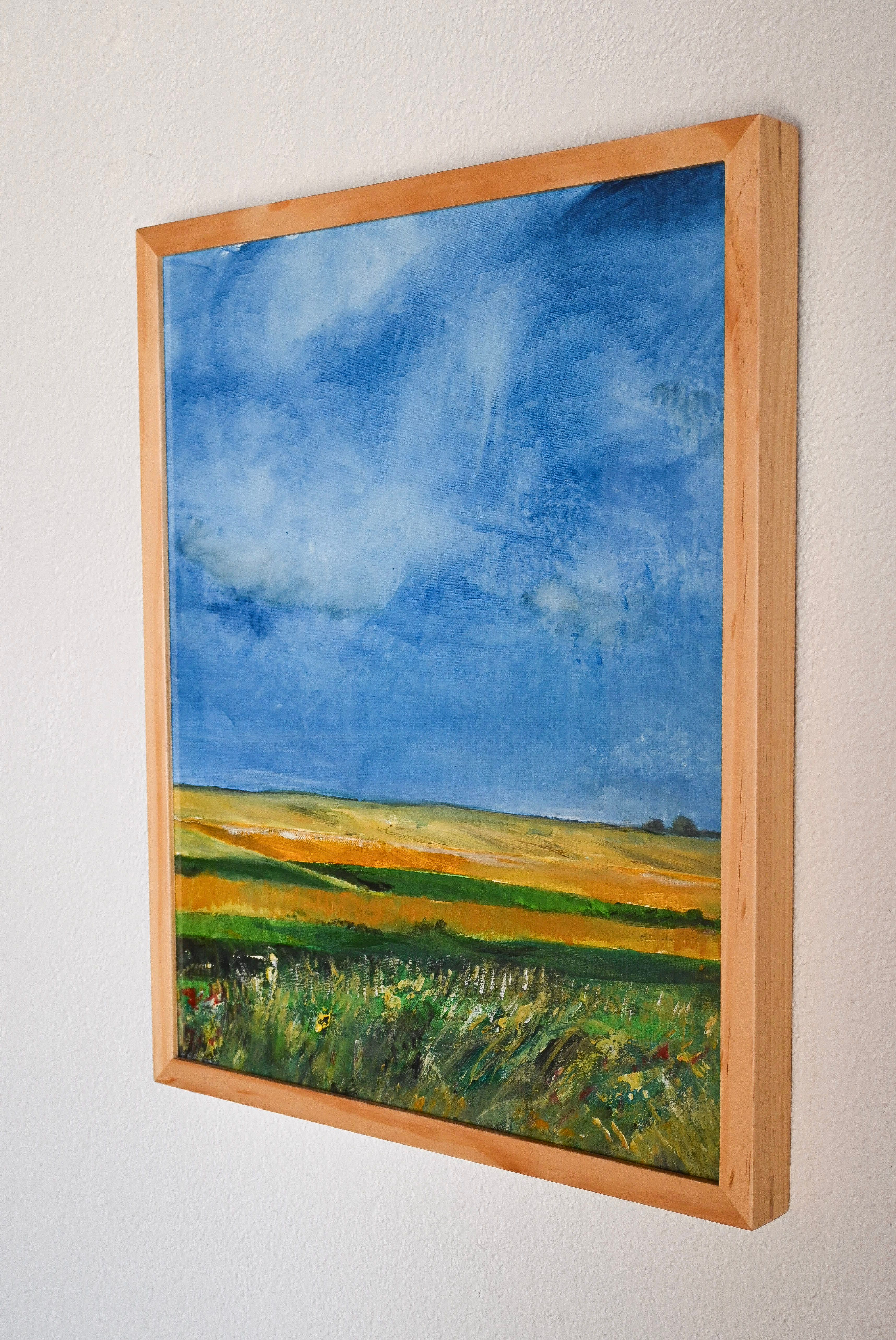 Prairie Ocean Triptych 2