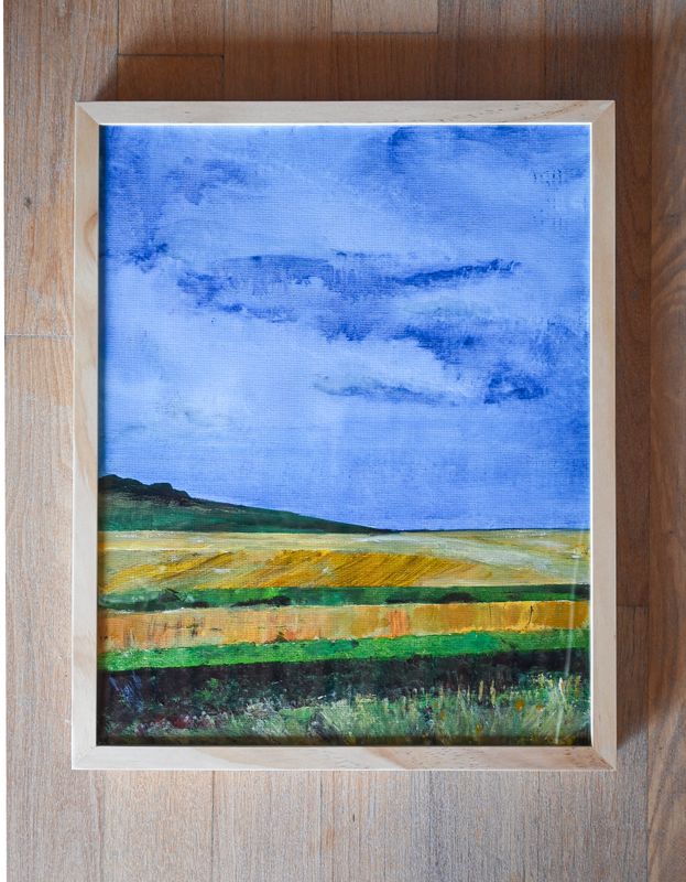 Prairie Ocean Triptych 1