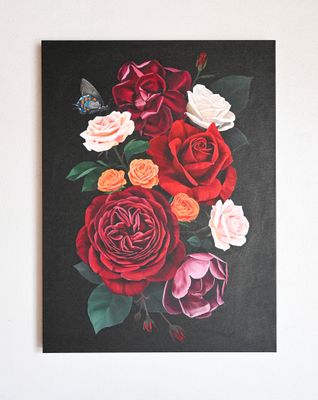 Moonlit Roses