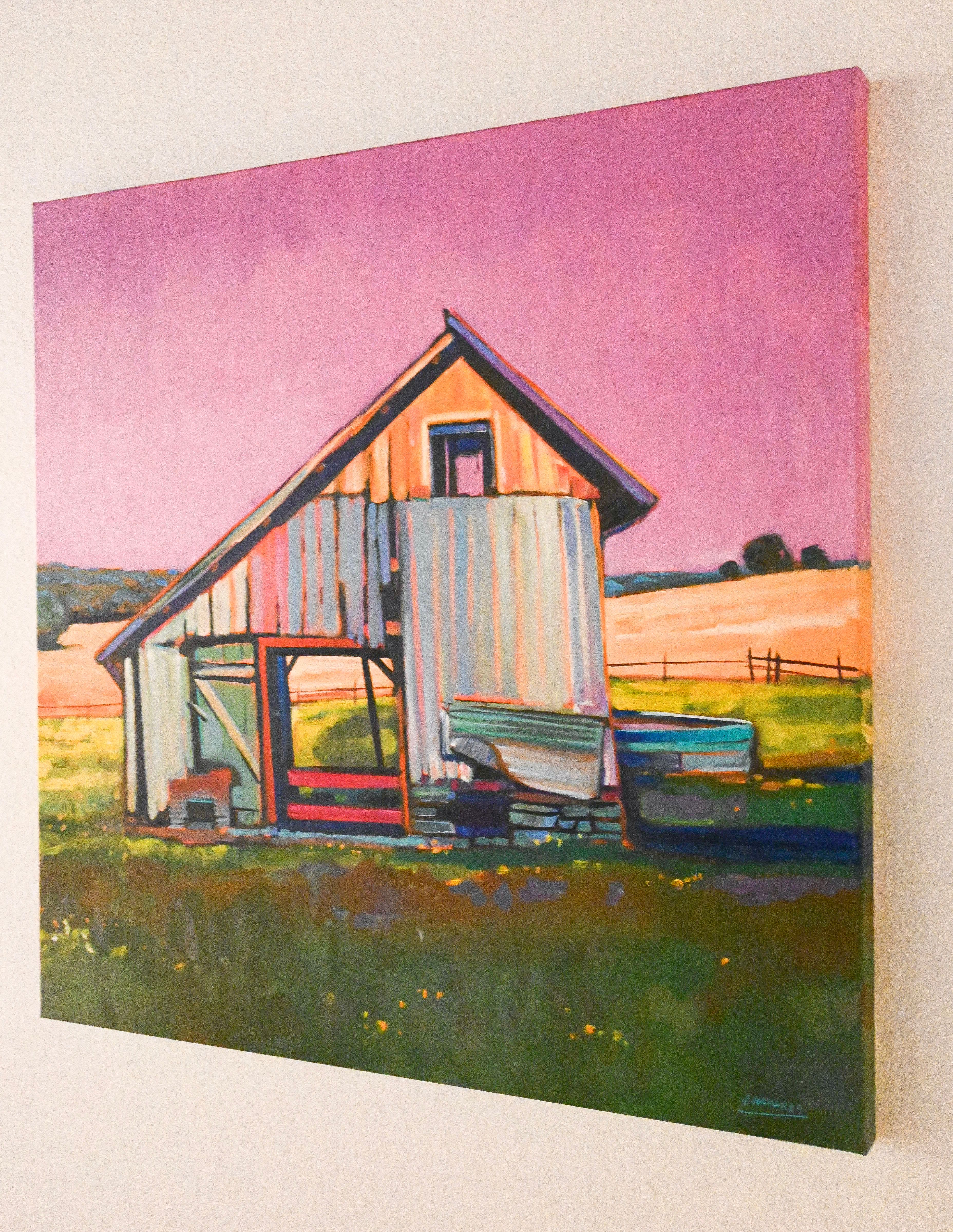 Barn at Sunrise