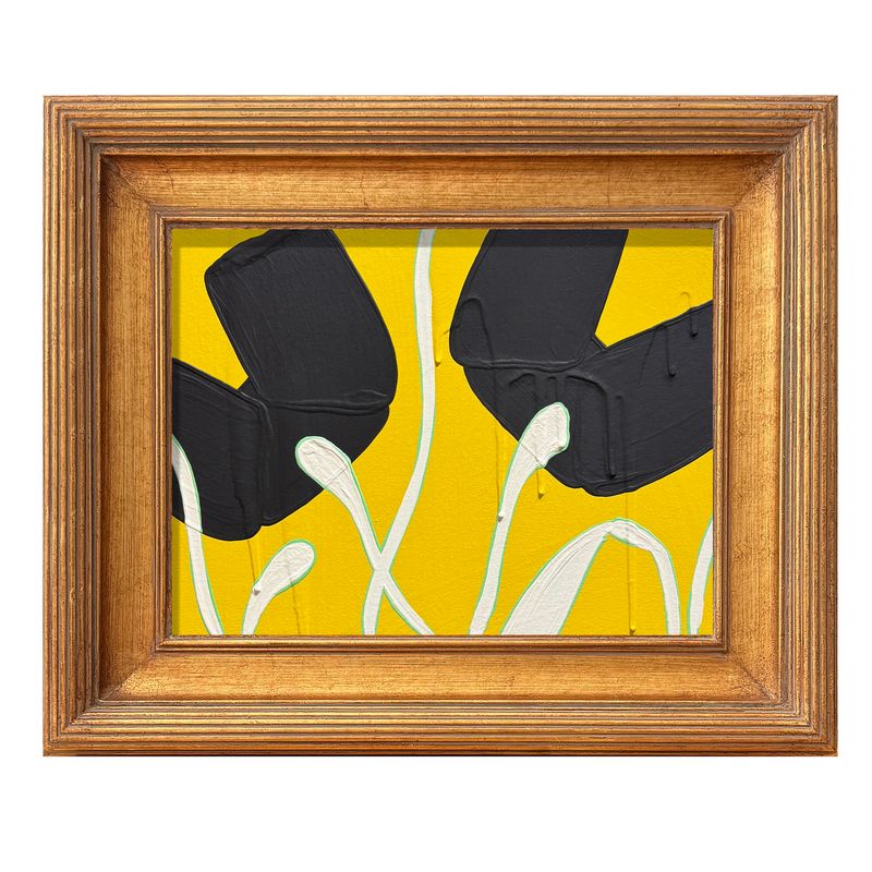 MINI POPPY YELLOW BLACK