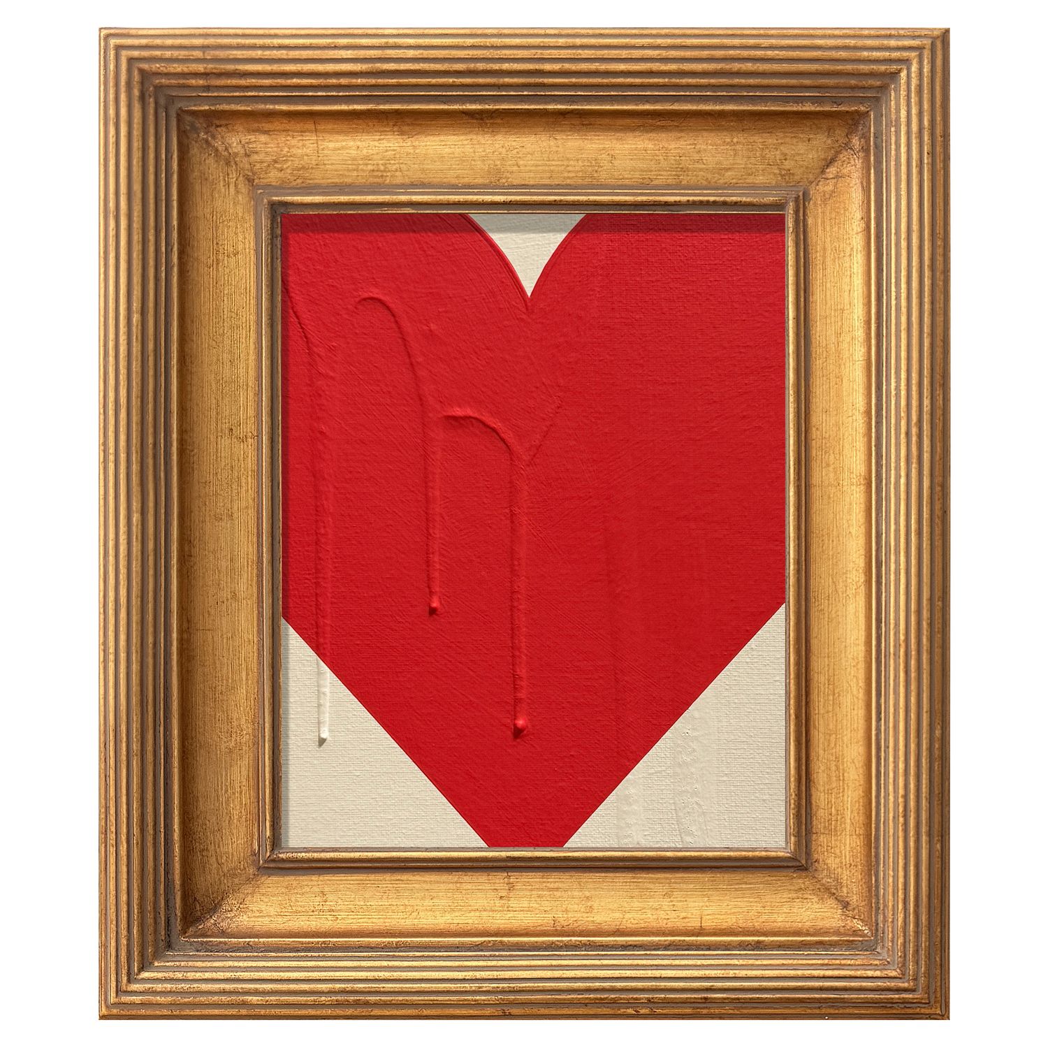 MINI HEART CREAM CORAL