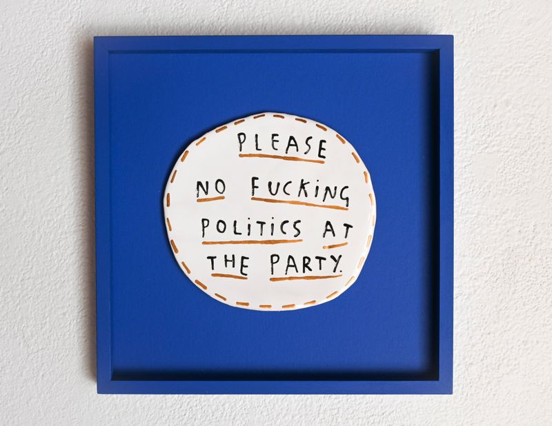 Please no fucking politics at the party.