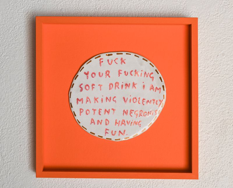 Fuck your fucking soft drink I am making violently potent negronis and having fun.
