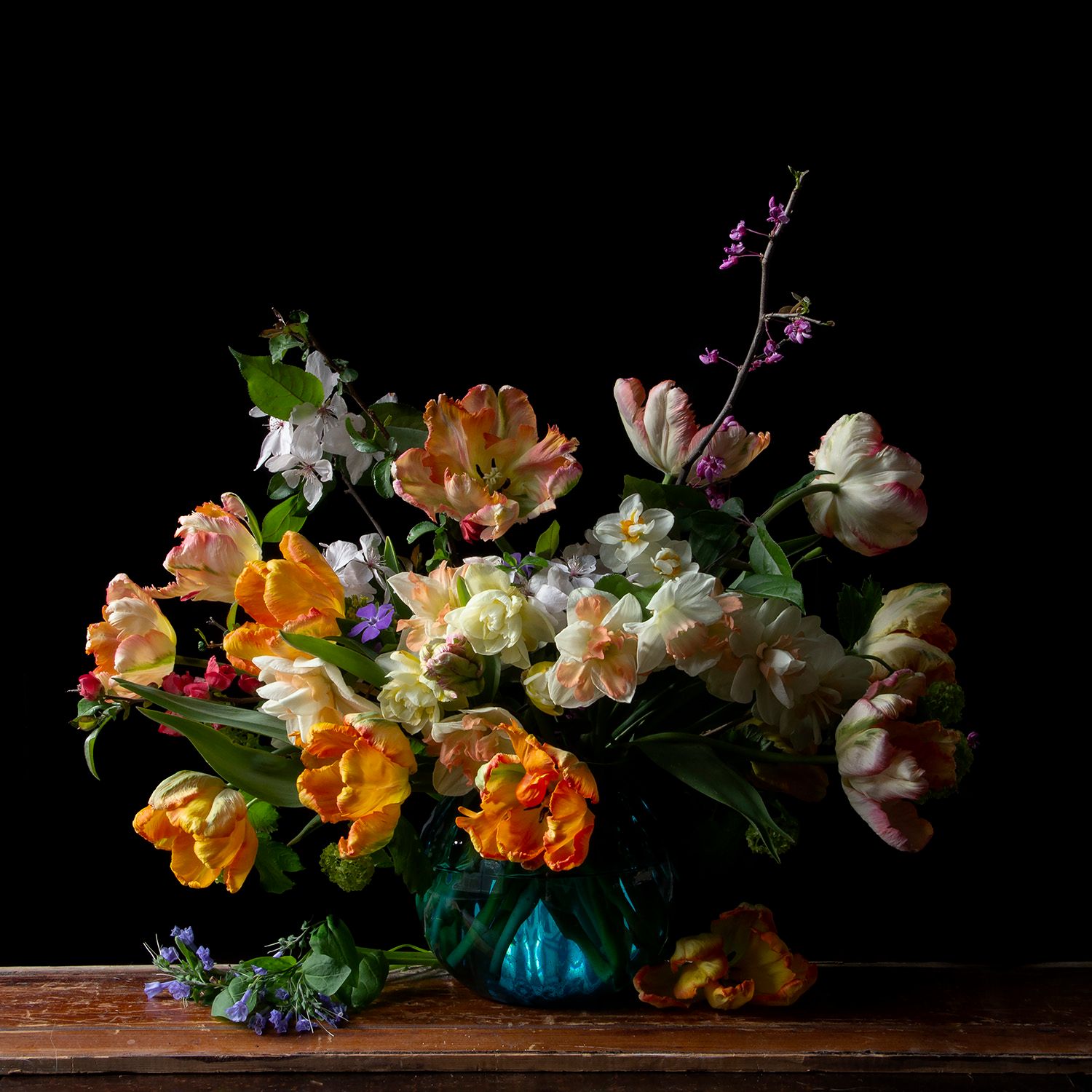 Vanitas with Orange Tulips 0755 Vanitas with Orange Tulips 0755