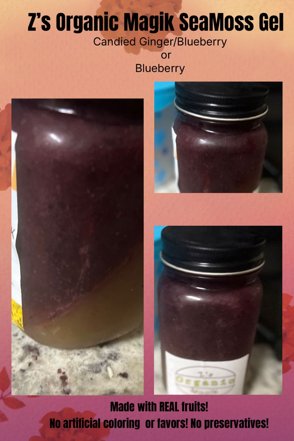 Z’s Organic Magik Delicious Tasting Healthy Sea Moss Gel