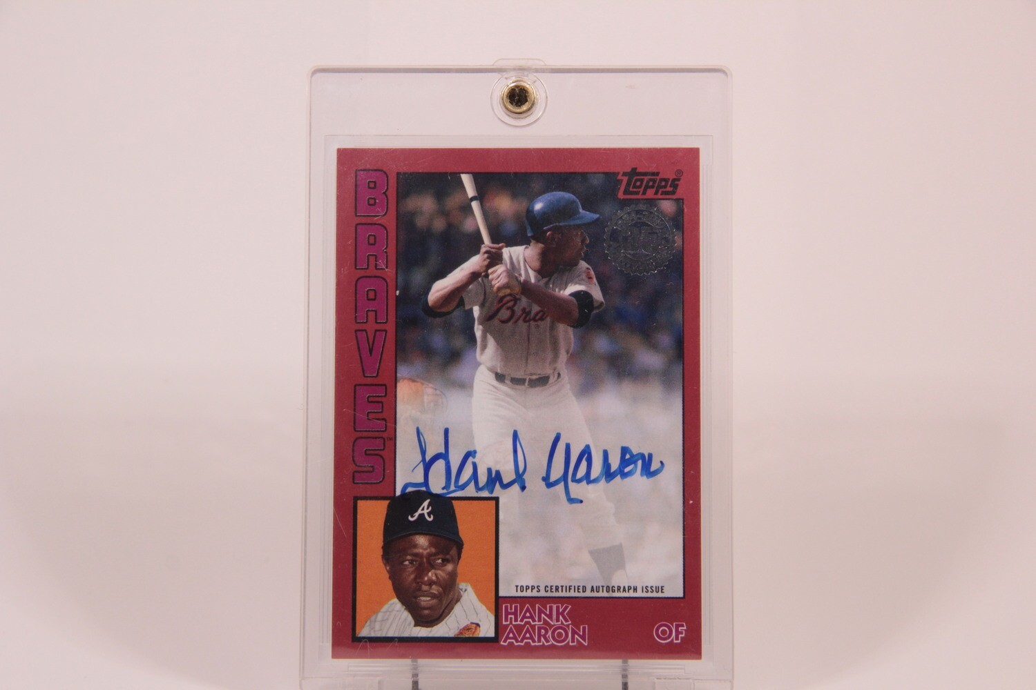| &quot;Hammerin&#39; Hank&quot; | 

Hank Aaron On Card Autograph 13/50

ACCEPTING OFFERS