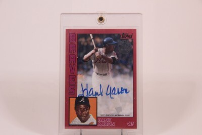 | &quot;Hammerin&#39; Hank&quot; | 

Hank Aaron On Card Autograph 13/50

ACCEPTING OFFERS