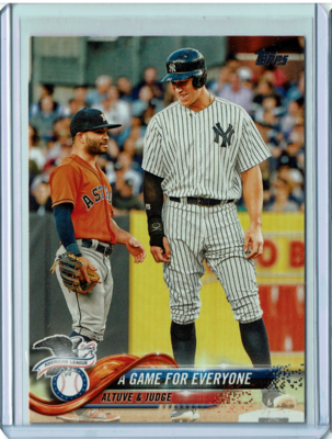 A Game for Everyone - Altuve and Judge Base Set