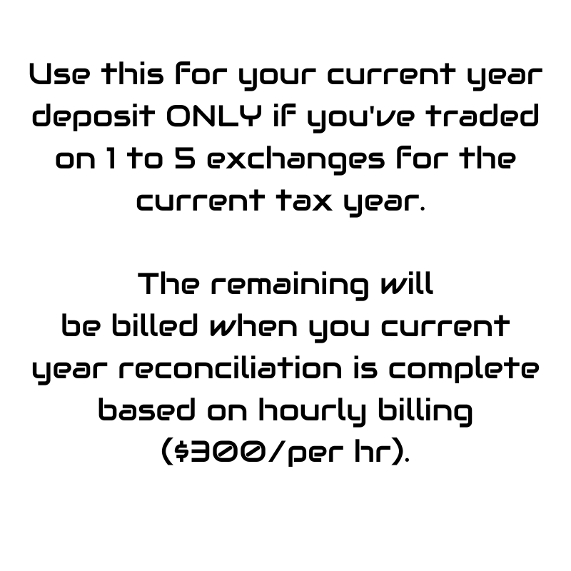 Level 1 Trader Deposit
