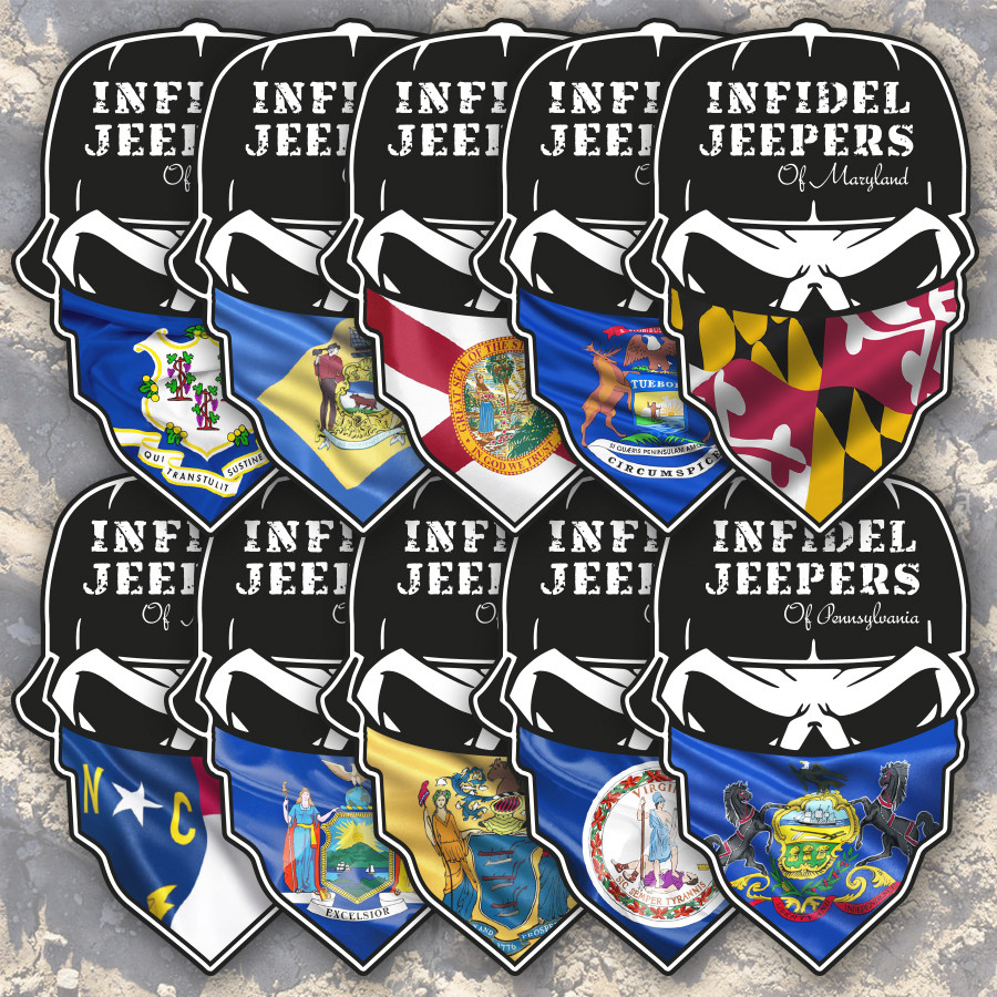 CHAPTER DECALS (4”H x 2.5”W)