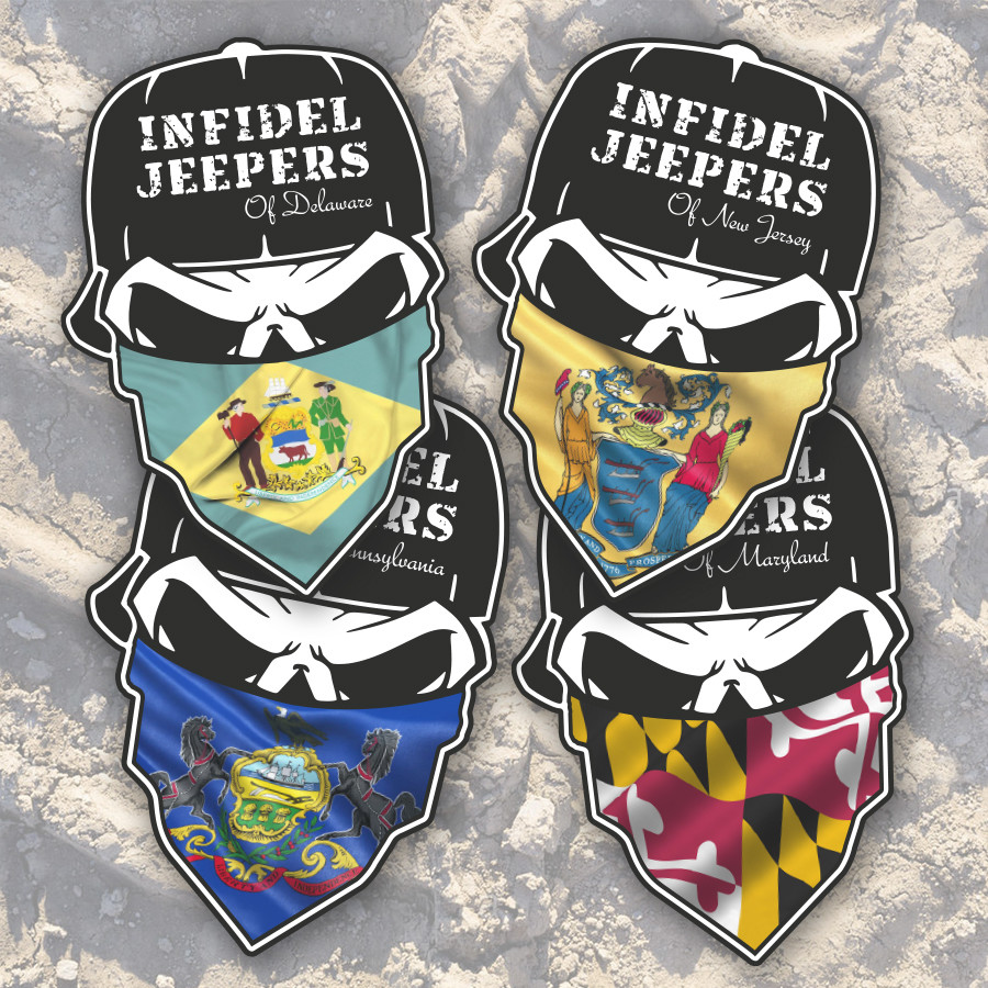 CHAPTER DECALS 4x6”