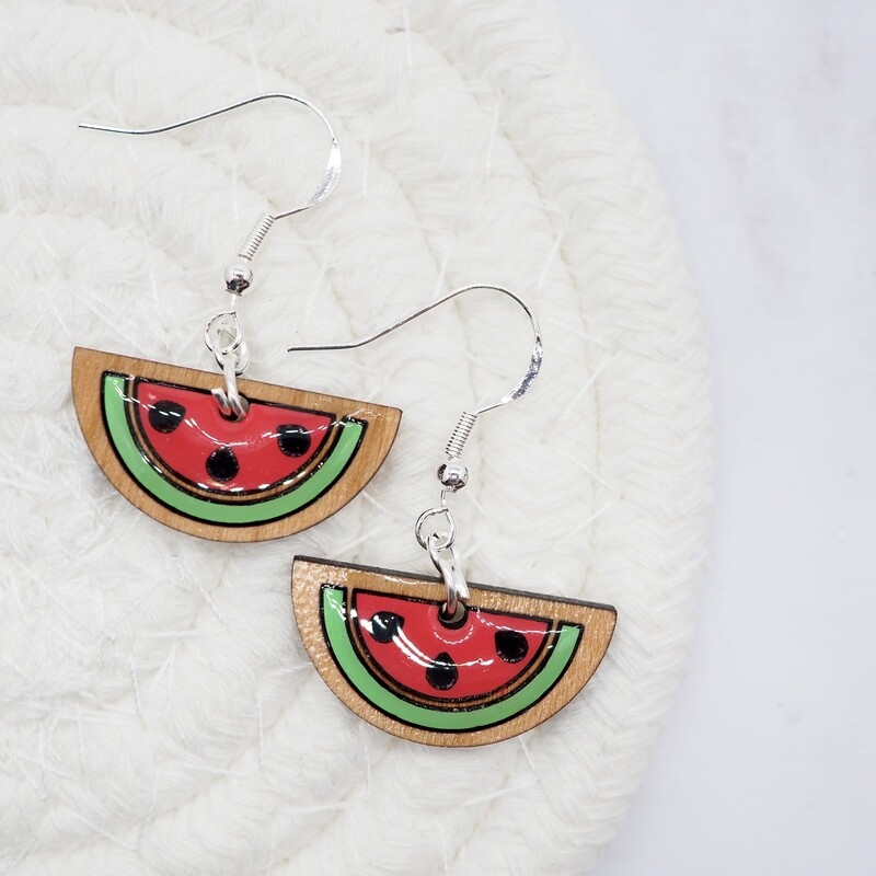 Watermelon Earrings