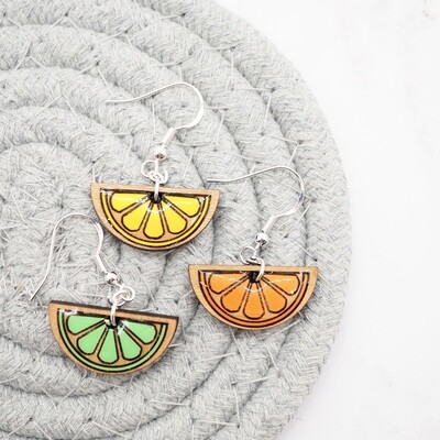 Fruit Mix-and-Match Earrings