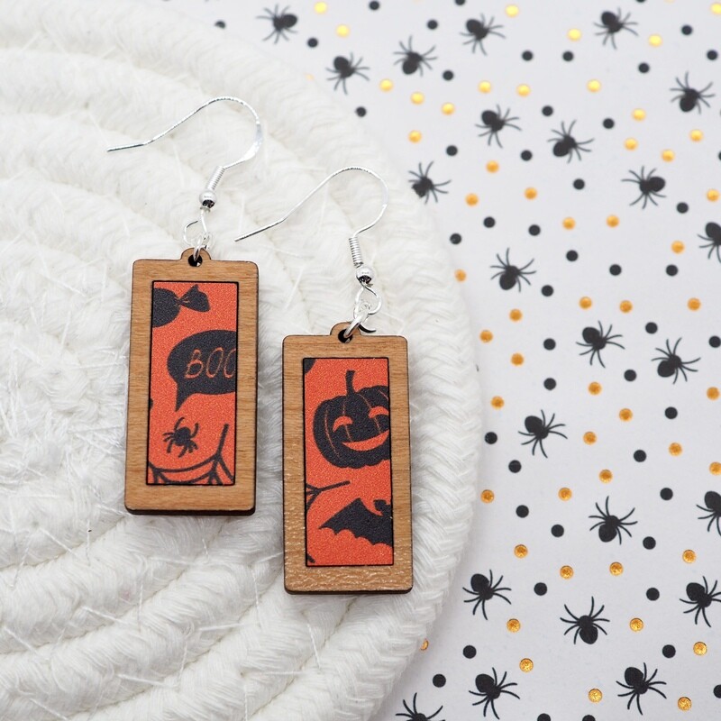 Buncha Halloween Art Earrings