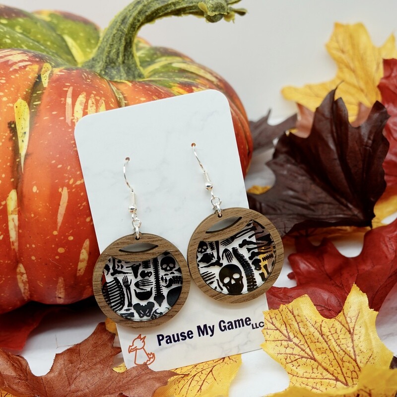 Skeleton Bones Earrings